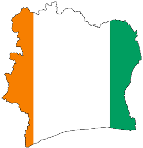 Drapeau - Côte d'Ivoire